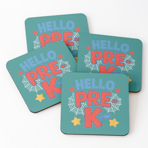 Item preview, Hello Pre-K Preschool Squad Spider Back to School First Day designed and sold by mjohnson9.
