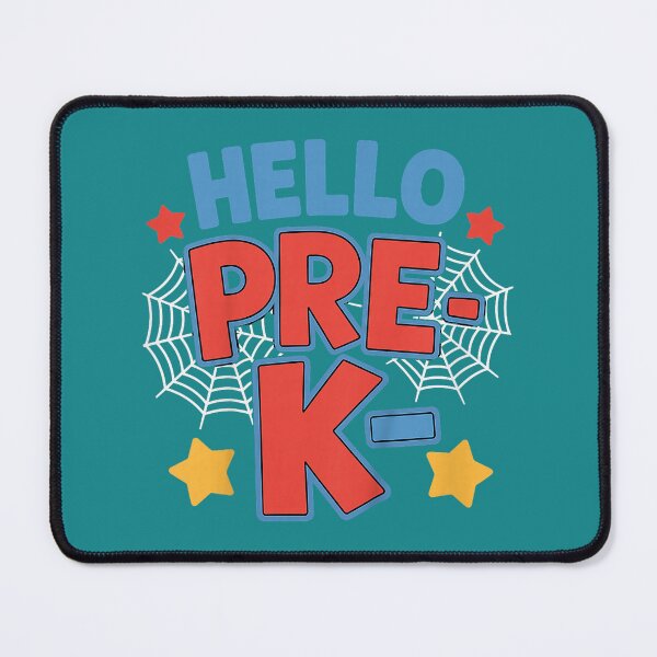 Item preview, Hello Pre-K Preschool Squad Spider Back to School First Day designed and sold by mjohnson9.