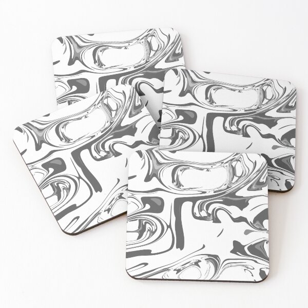 Item preview, Liquid abstract paint grey designed and sold by Kimos Creative Store.