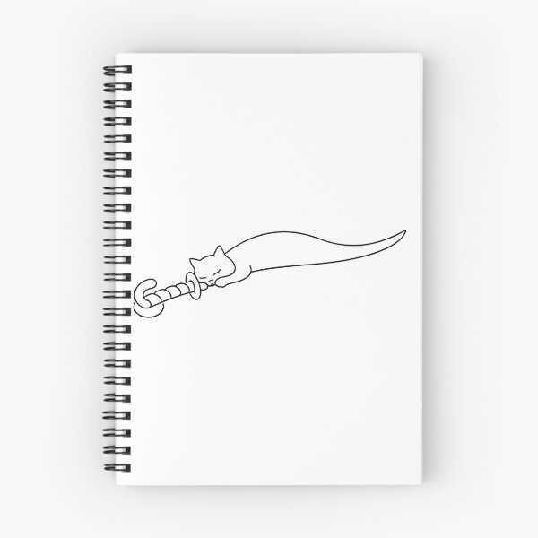 Item preview, Minimalist Sleeping Cat Sword Kawaii Meowgical Weapon designed and sold by chattsuede.