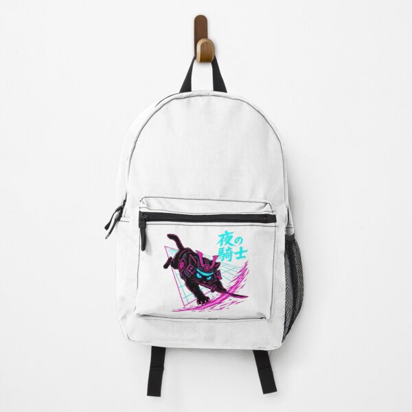 Item preview, Synthwave Samurai Cat Japanese Anime Warrior designed and sold by chattsuede.