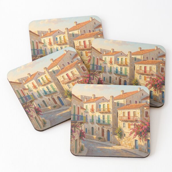 Item preview, Houses on St Barbara’s Bastion Valletta Malta designed and sold by Wiss2Arts.