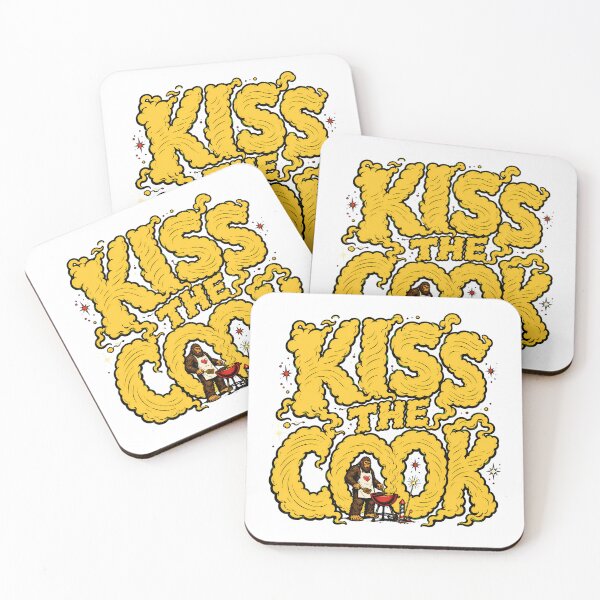 Item preview, Bigfoot Kiss The Cook Funny Grill Master Dad designed and sold by chattsuede.