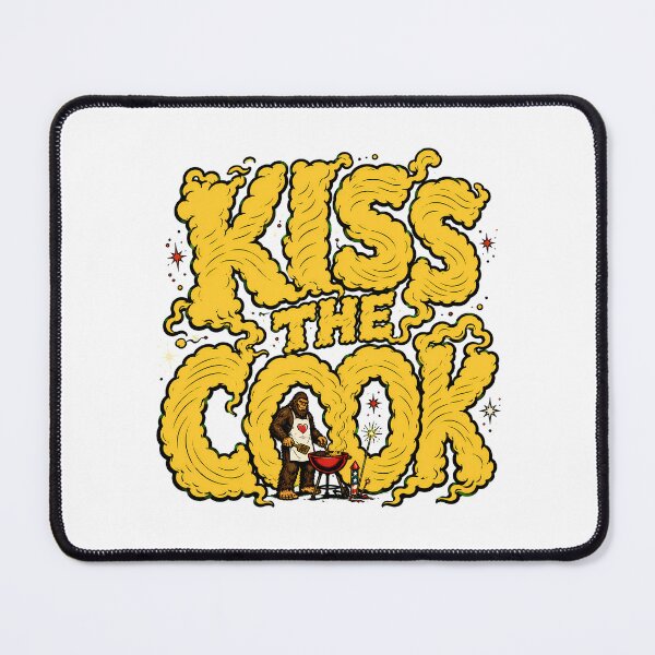 Item preview, Bigfoot Kiss The Cook Funny Grill Master Dad designed and sold by chattsuede.