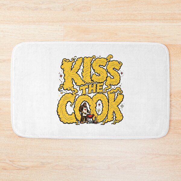Item preview, Bigfoot Kiss The Cook Funny Grill Master Dad designed and sold by chattsuede.