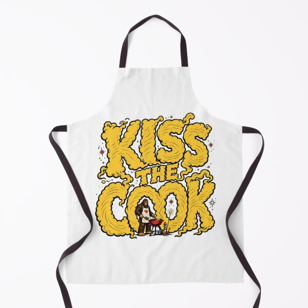 Item preview, Bigfoot Kiss The Cook Funny Grill Master Dad designed and sold by chattsuede.