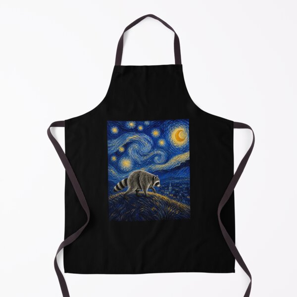 Item preview, Jimothy Raccoon Starry Night Van Gogh Art Seattle Meme designed and sold by MonteSorado.