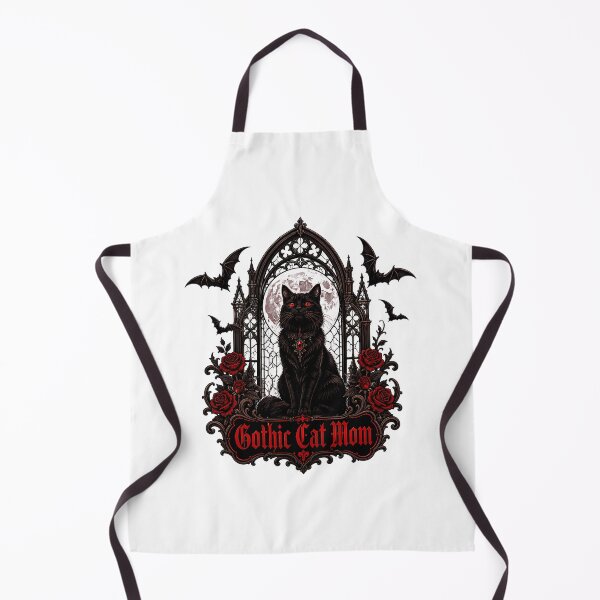 Item preview, Gothic Cat Mom Red Moon Bat Cat Lover designed and sold by chattsuede.