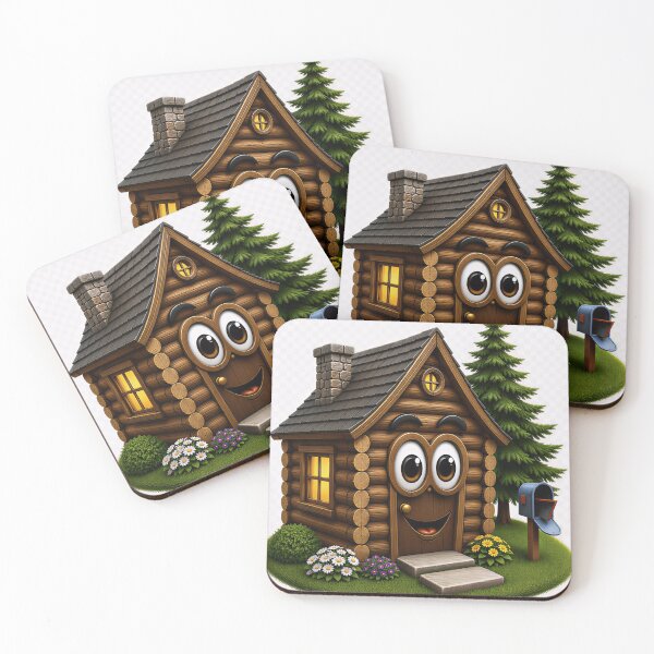 Item preview, Cartoon Log Cabin designed and sold by Scott Hayes.