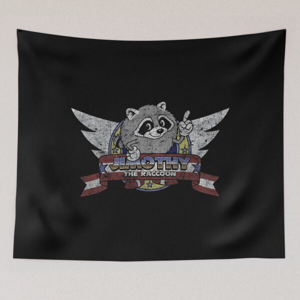 Item preview, Jimothy the Raccoon Wings Logo  designed and sold by MonteSorado.