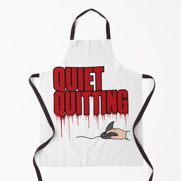 Item preview, Quiet Quitting Shark Mouse Office Horror Parody designed and sold by chattsuede.