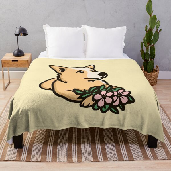 Item preview, Dog With Flowers designed and sold by Lone Frog.