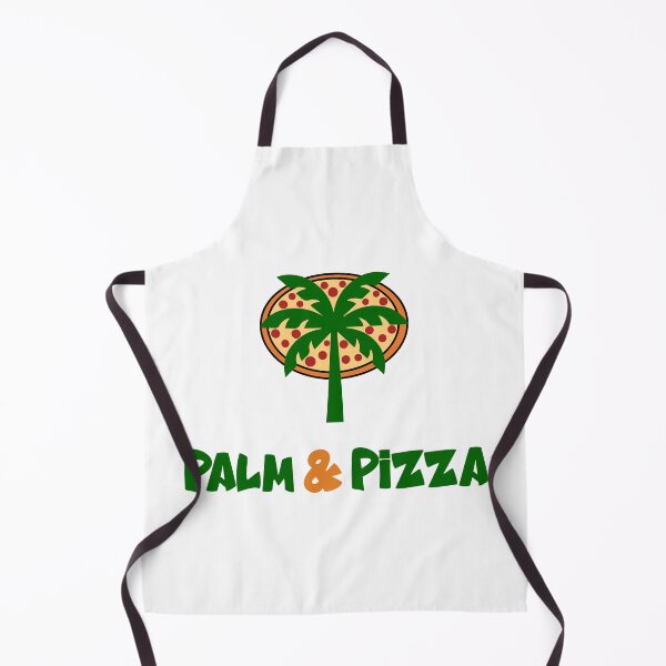 Item preview, Palm & Pizza – Tropical Food Logo Design designed and sold by AtonuHaque.