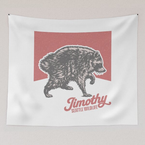 Item preview, Jimothy-Raccoon-Meme designed and sold by MonteSorado.