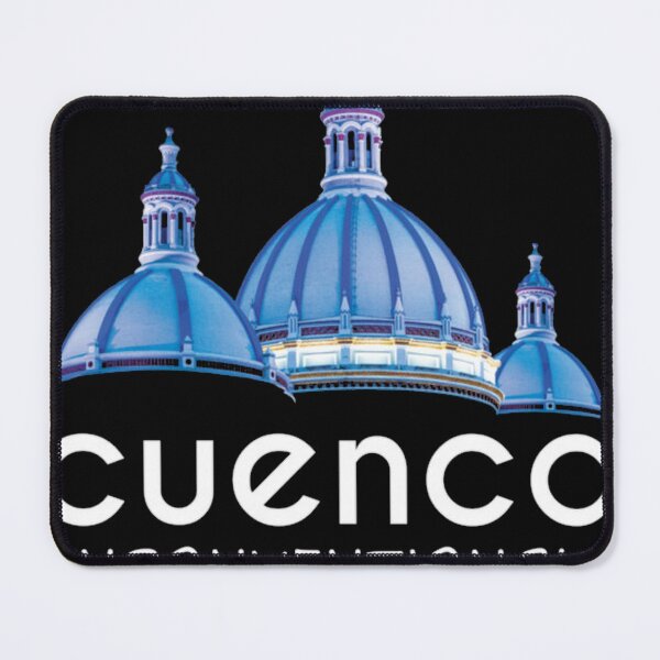 Item preview, Cuenca Unconventionals With Blue Domes Dark Bg designed and sold by masteryStore.