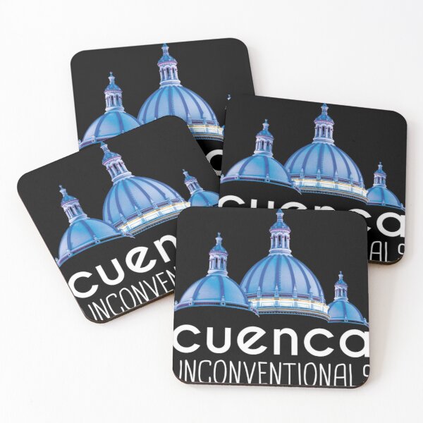 Item preview, Cuenca Unconventionals With Blue Domes Dark Bg designed and sold by masteryStore.