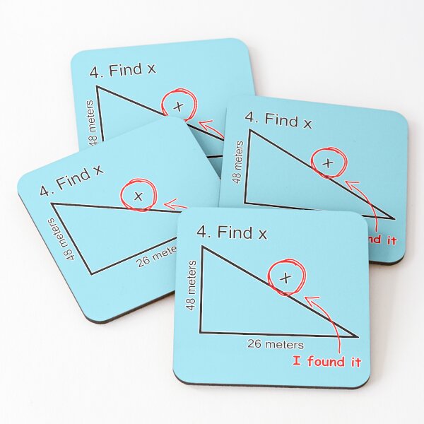 Item preview, Find X (Homecoming, Math) designed and sold by NoThoughtsCat.