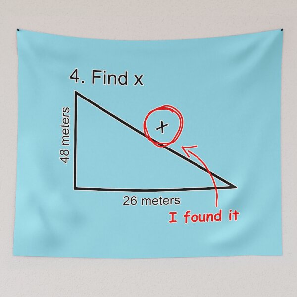 Item preview, Find X (Homecoming, Math) designed and sold by NoThoughtsCat.
