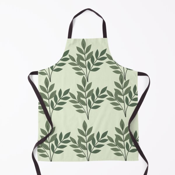 Item preview, Sage Leaves on Soft Mint Green | Light Pastel Botanical Pattern designed and sold by Jyoti-Quotes.