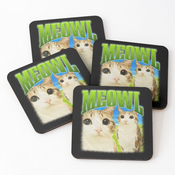 Item preview, Meowl Cat Owl Mashup Funny Hybrid Animal Meme designed and sold by bngfx.