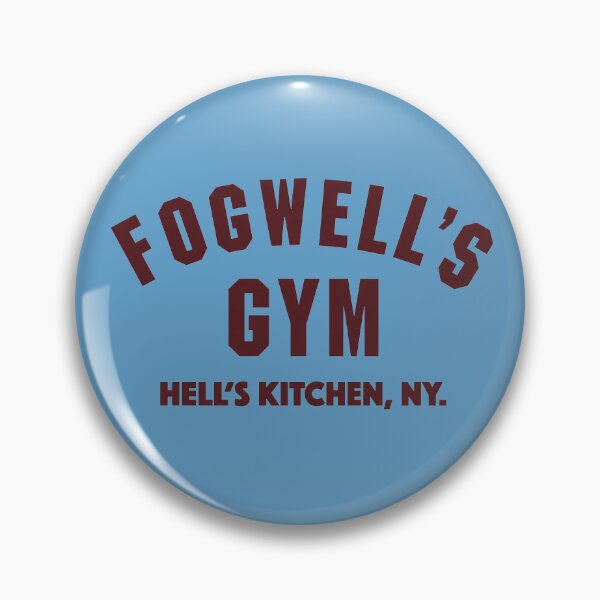 Item preview, Fogwell's Gym, Hell's Kitchen designed and sold by NoThoughtsCat.