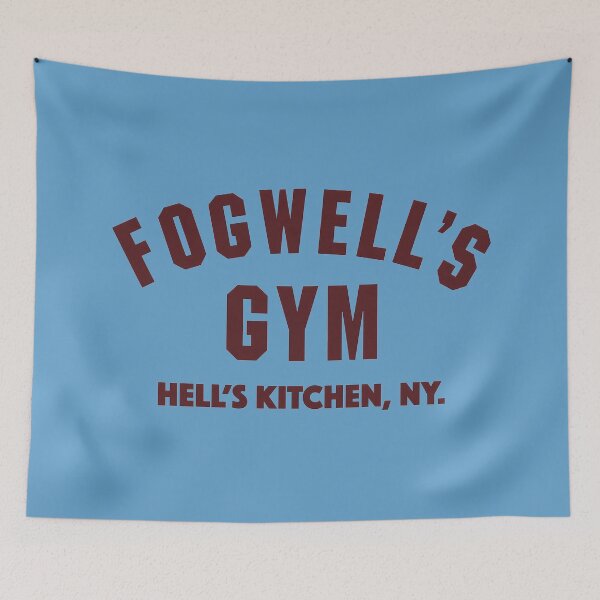 Item preview, Fogwell's Gym, Hell's Kitchen designed and sold by NoThoughtsCat.