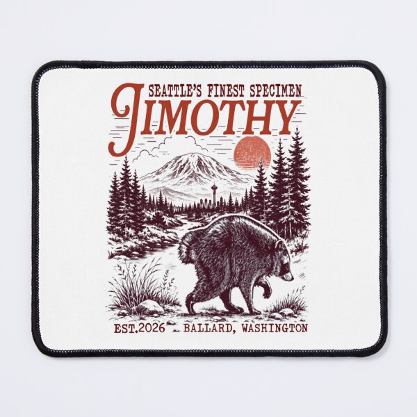 Item preview, Vintage Seattle Finest Specimen Jimothy Ballard Washington designed and sold by MonteSorado.