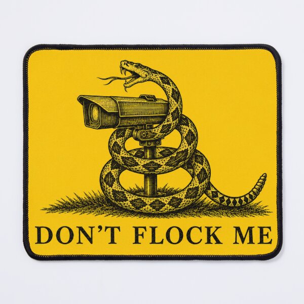 Item preview, Don't Flock Me – Vintage Liberty Snake Political Satire designed and sold by extrisiceye.