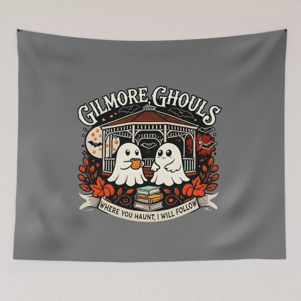 Item preview, Comfort Colors Cozy Ghost Halloween Graphic, Cute Haunted Library Design, Where You Haunt I Will Follow, Vintage Autumn Aesthetic, Spooky Fall Gift designed and sold by Xtusdior.