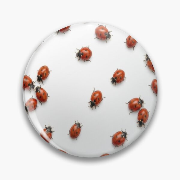 Item preview, Realistic Crawling Ladybugs | Optical Illusion Nature Pattern designed and sold by GSizzle1.