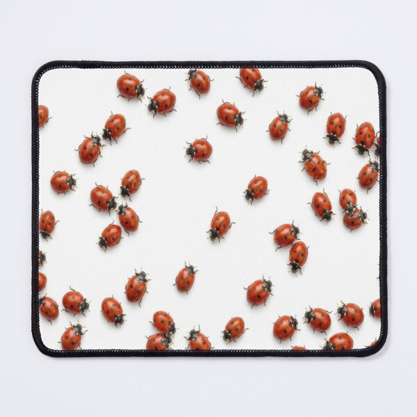 Item preview, Realistic Crawling Ladybugs | Optical Illusion Nature Pattern designed and sold by GSizzle1.