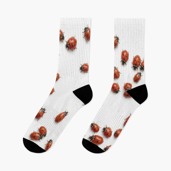Item preview, Realistic Crawling Ladybugs | Optical Illusion Nature Pattern designed and sold by GSizzle1.