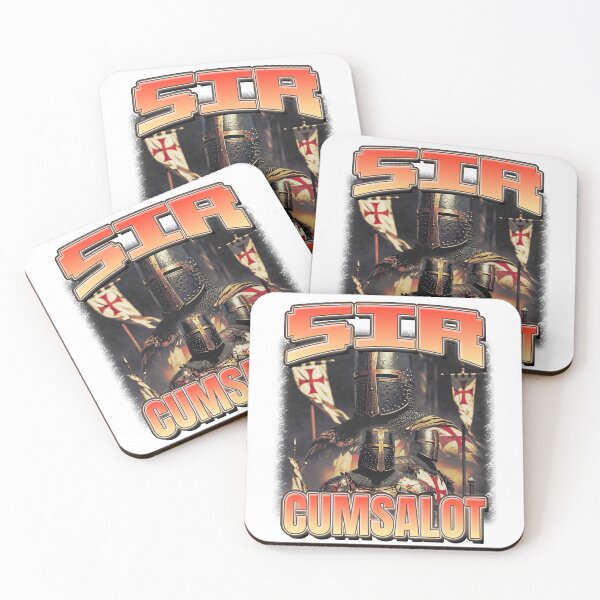 Item preview, Sir Cumsalot Knight Funny Ironic Meme Sarcastic Graphic designed and sold by bngfx.