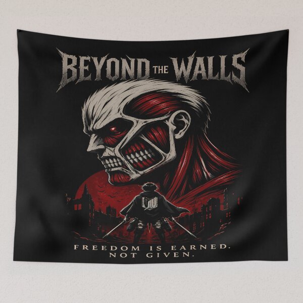 Item preview, Beyond the Walls | Freedom Is Earned, Not Given  designed and sold by TTdesigns123.