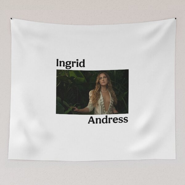 Item preview, Ingrid andress music album cover art designed and sold by ARTeez⭐️⭐️⭐️⭐️⭐️.