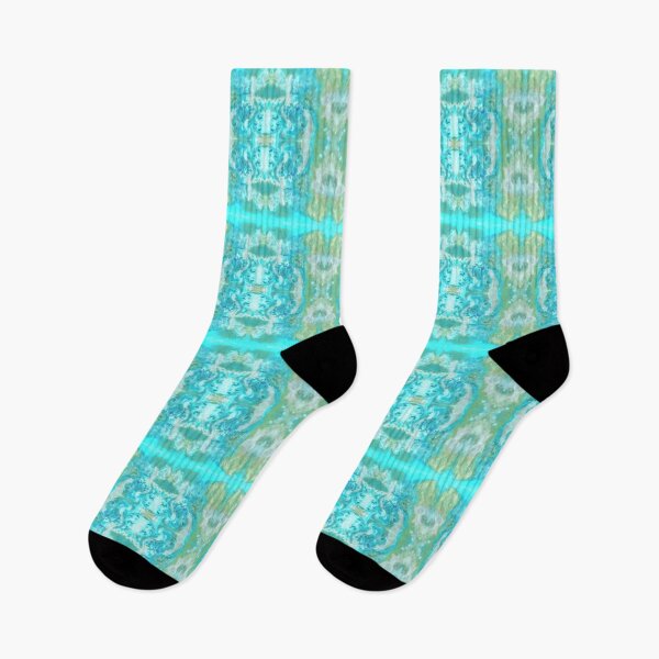 Item preview, Pattern in teal, aqua, and green designed and sold by Fayes4Art.