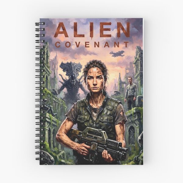 Item preview, Alien Covenant Sci-Fi Horror Fine Art Tribute designed and sold by Art's Diner.