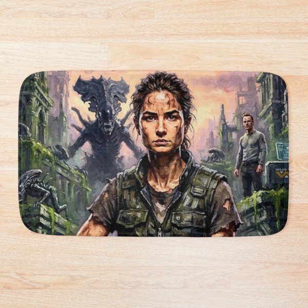 Item preview, Alien Covenant Sci-Fi Horror Fine Art Tribute designed and sold by Art's Diner.