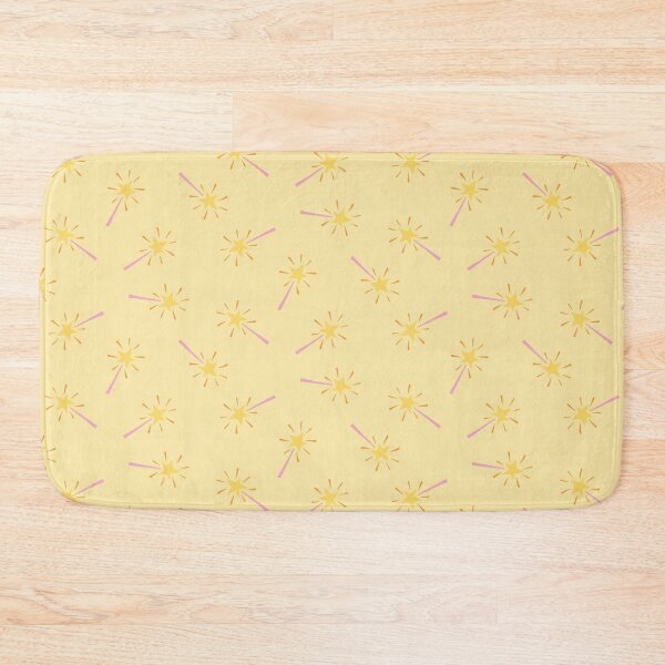 Item preview, Cute Yellow Magic Wand Fairy Pattern designed and sold by KIrving Designs.