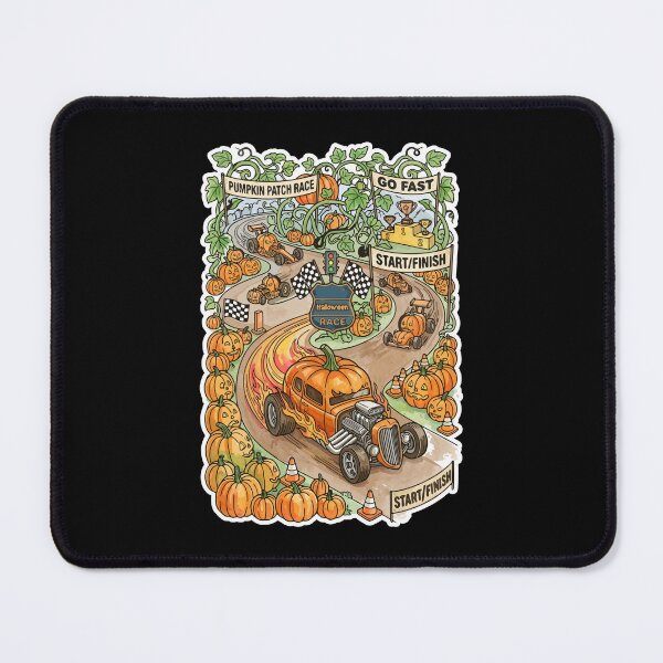 Item preview, Pumpkin Patch Racing Team - opt 1 designed and sold by jlStopMedia.