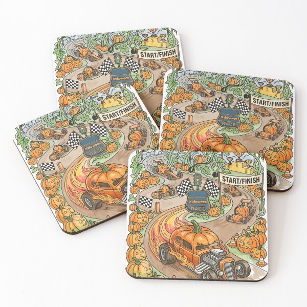 Item preview, Pumpkin Patch Racing Team - opt 1 designed and sold by jlStopMedia.