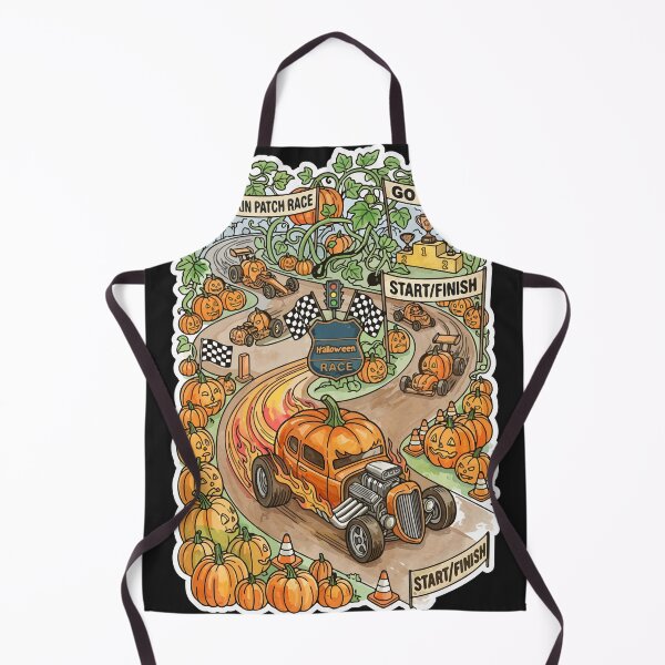 Item preview, Pumpkin Patch Racing Team - opt 1 designed and sold by jlStopMedia.