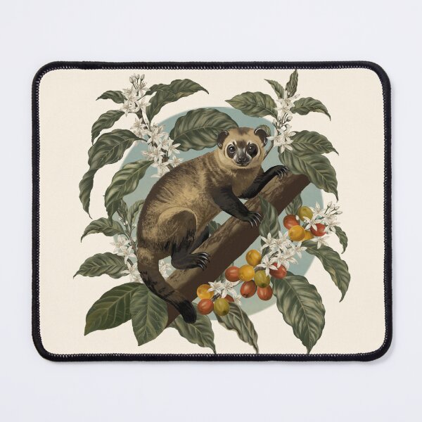 Item preview, Asian palm civet on coffee tree designed and sold by Art_By_Wing.