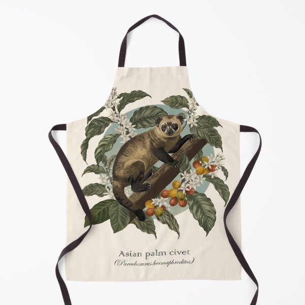 Item preview, Asian palm civet on coffee tree designed and sold by Art_By_Wing.