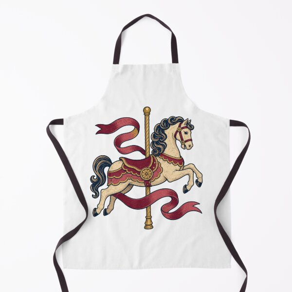 Item preview, Vintage Carousel Horse designed and sold by Ora-kuro.