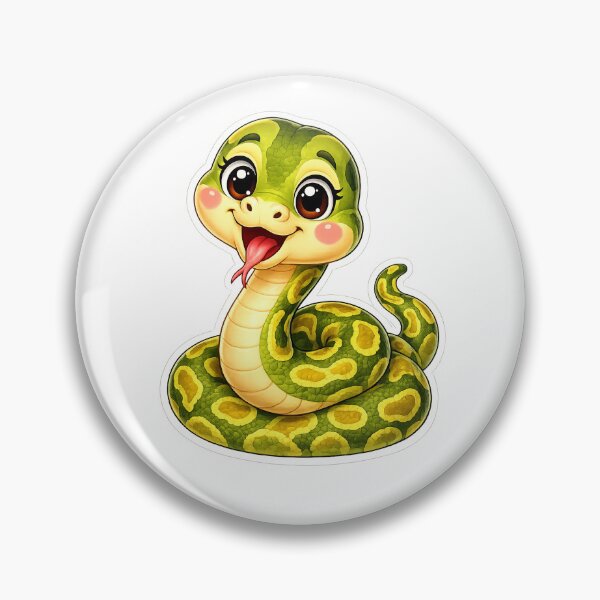 Item preview, Snake Kawaii Cute Cartoon  designed and sold by BackgroundND.