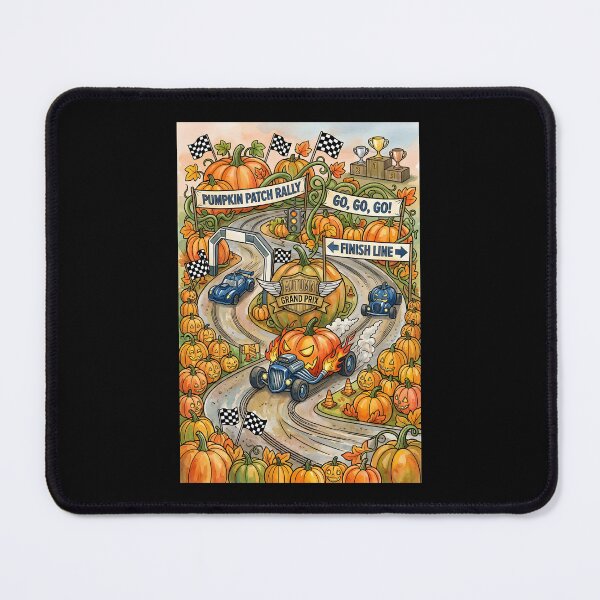 Item preview, Pumpkin Patch Racing Team - opt 2 designed and sold by jlStopMedia.