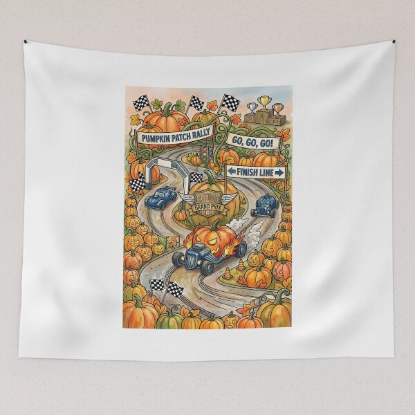 Item preview, Pumpkin Patch Racing Team - opt 2 designed and sold by jlStopMedia.