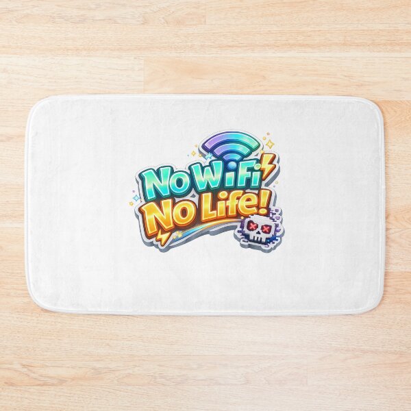 Item preview, No WiFi No Life 3D designed and sold by MR4me.