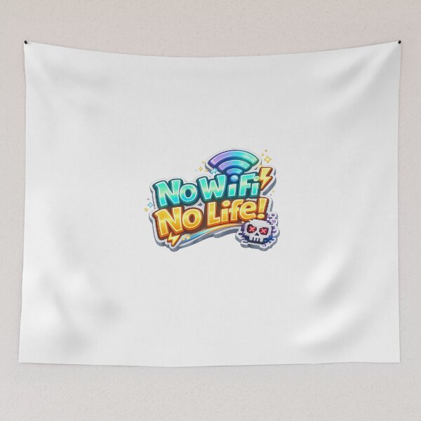 Item preview, No WiFi No Life 3D designed and sold by MR4me.